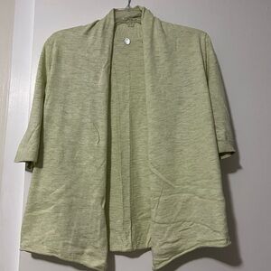 Margaret O'Leary Light Green Cardigan